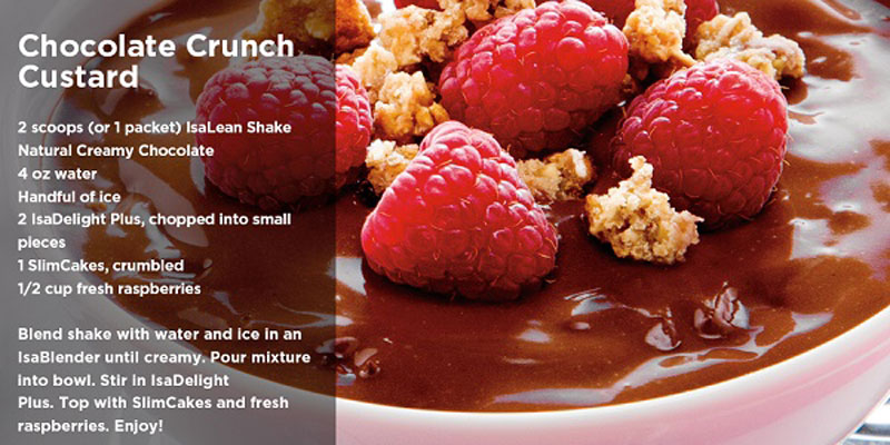 Crunchy Chocolate Custard Crunchy Chocolate Custard