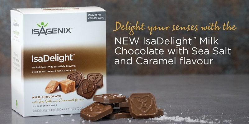 New Isagenix Sea Salt and Caramel IsaDelights New Isagenix Sea Salt and Caramel IsaDelights