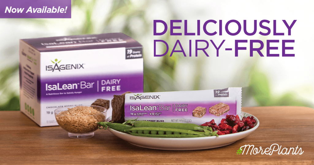 Dairy Free IsaLean Bars Now Available