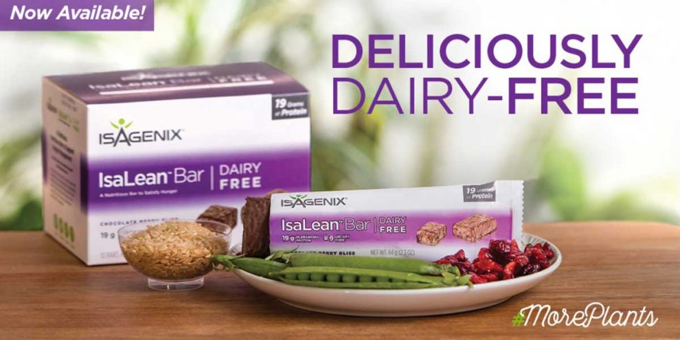 Dairy Free Isalean Bars Here Now