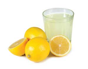 Lemon juice helps your body’s digestion
