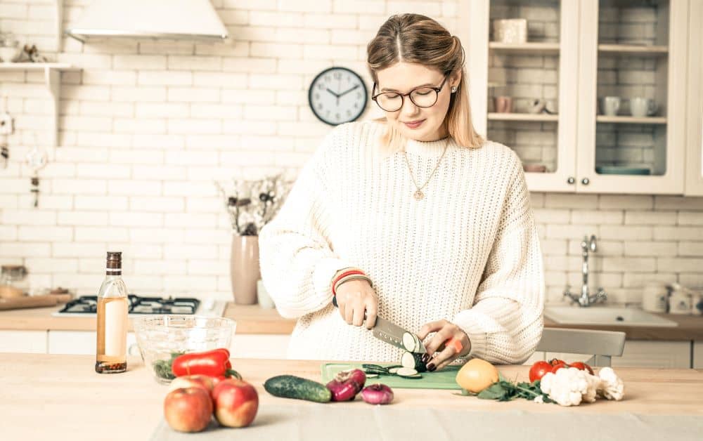 Cooking your own meals not only saves money, it's also healthier than buying processed foods.