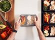 Prepping meals means you'll always have a healthy dish to enjoy.