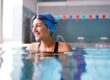 Happy swimmer after training.
